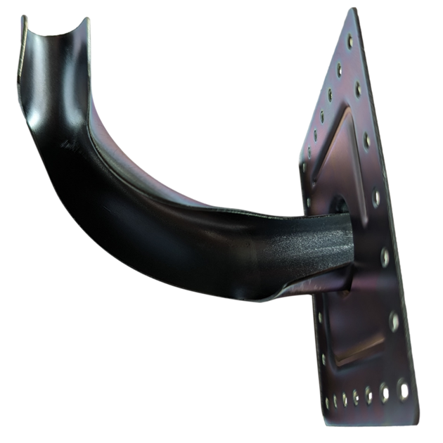 1/2 Inch Pipe Bend w/ Plate