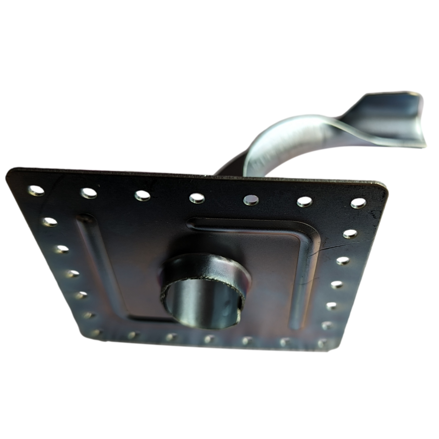 1/2 Inch Pipe Bend w/ Plate