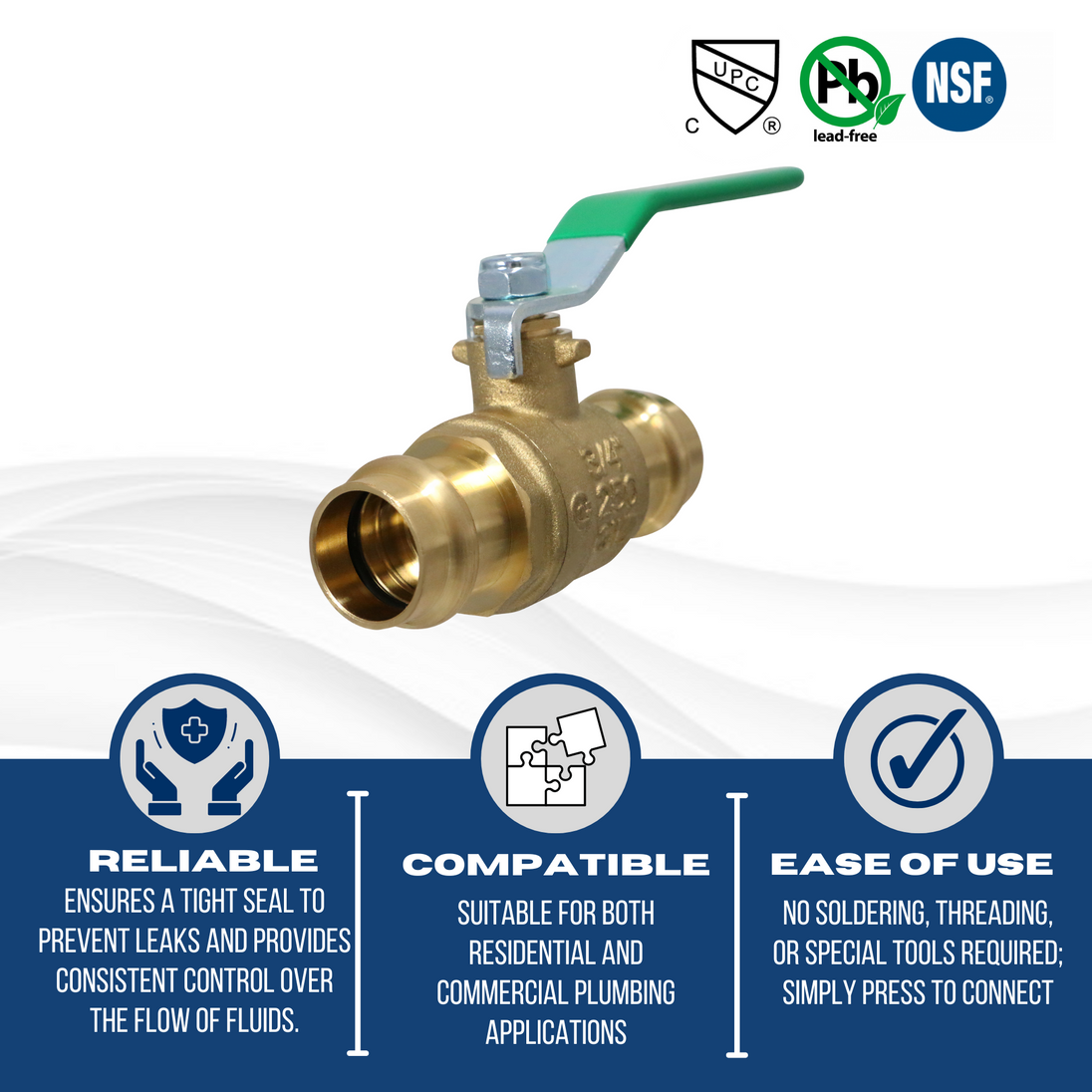 1 Inch Press Ball Valve