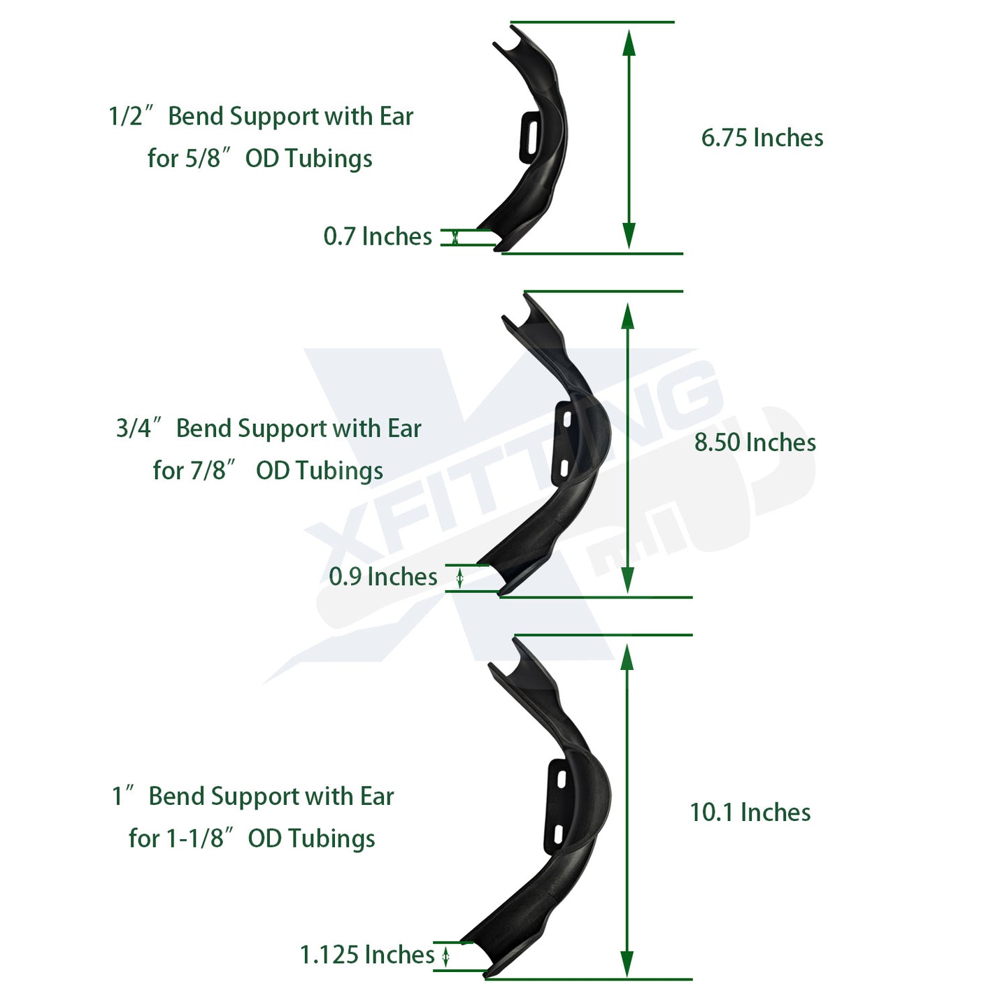 1 Inch Pipe BEND WITH EAR