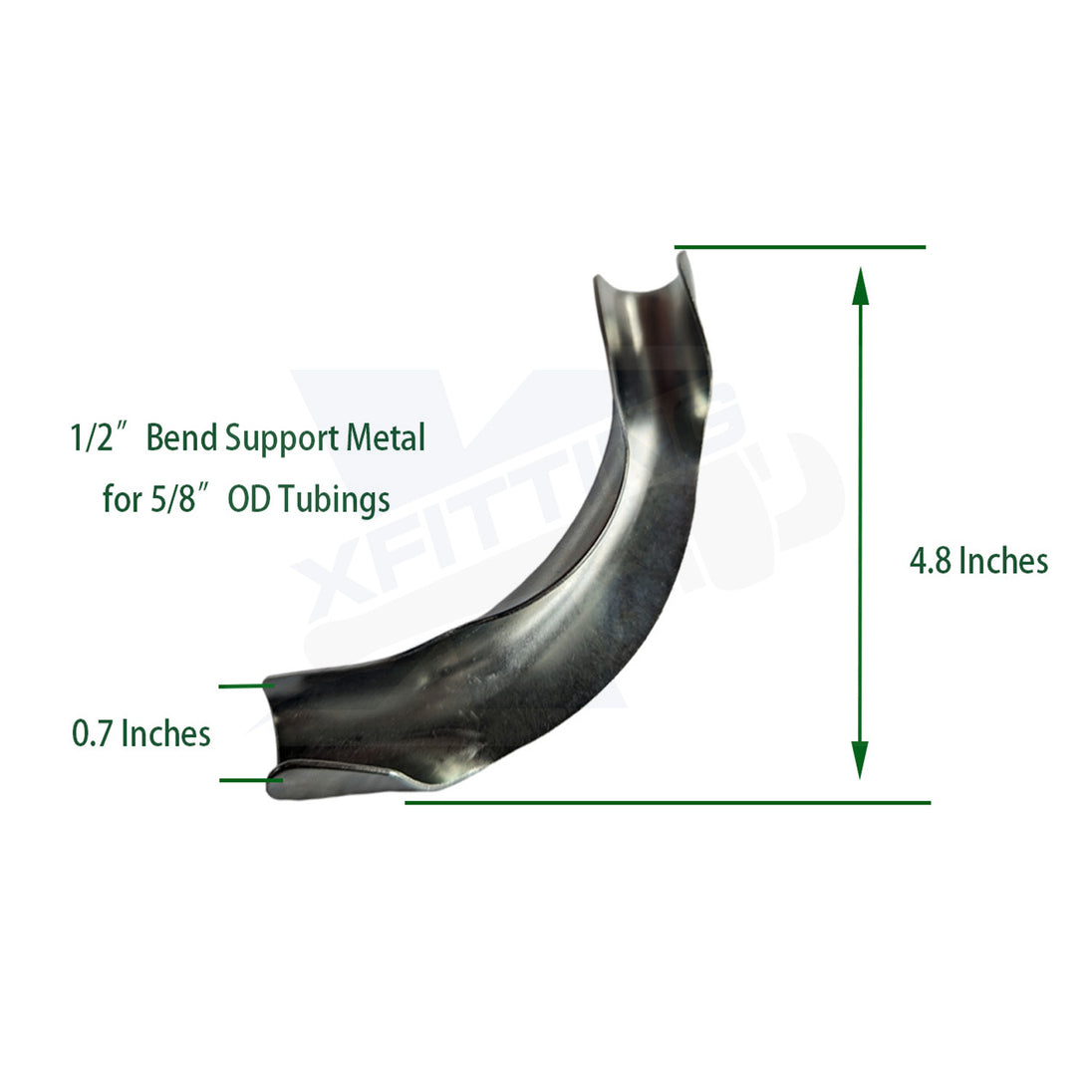 1/2 Inch Pipe Metal Bend