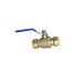 3/4 inch Push-to-Connect Ball Valve, Blue (Cold)