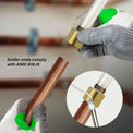 1/2 inch PEX-B Barb x 1/2 inch Female Sweat Adapter