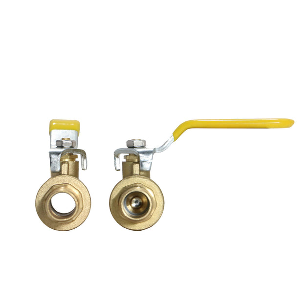 3/4 Inch PEX-B Barb x 3/4 Inch Female Sweat Ball Valve