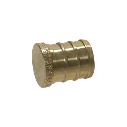  Pex Barb Crimp Plug End Cap Measuring 3/8" Pex B Plug Specifically Pex Barb Crimp Plug