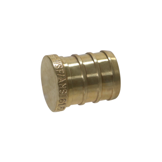  Pex Barb Crimp Plug End Cap Measuring 3/8" Pex B Plug Specifically Pex Barb Crimp Plug