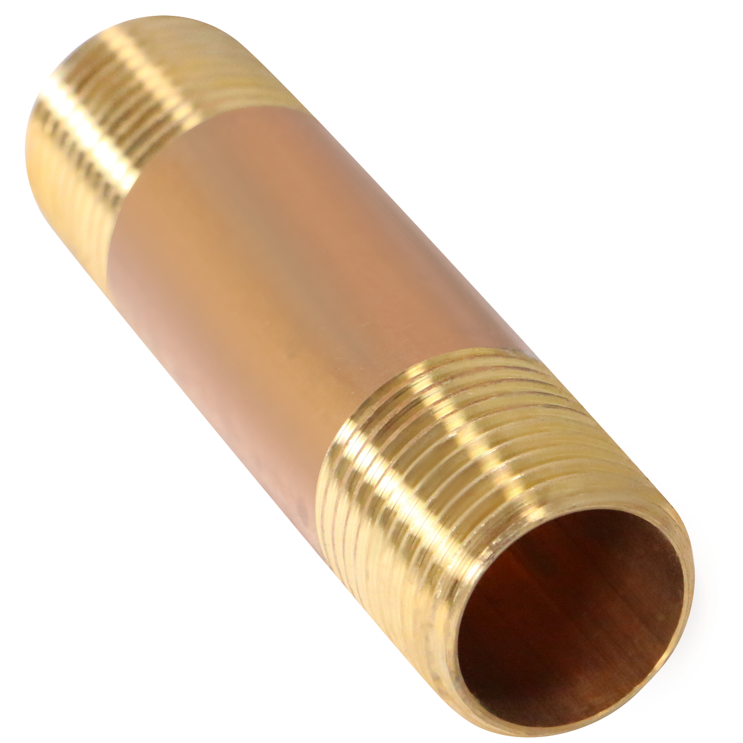 1/2 in x 3 in Red Brass Nipple 1/2 in x 3-1/2 in Red Brass Nipple Measuring 1/2 inch x 3 inch Specifically Brass NippleBrass Nipple