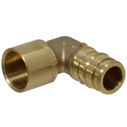 Pex A 1/2 Inch x 1/2 Inch Male Elbow Sweat Measuring 10 Specifically Pex A Male Elbow SweatPex A Male Elbow Sweat