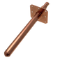  Pex Barb Crimp Copper Stub Out 3/4 inch Water Pressure Regulator with Gauge Measuring 1/2 inch Pex B Stub Out Elbow with Flange, 4"x 6" Specifically Pex Barb Crimp Stub OutWater Regulator