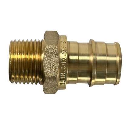  Pex-A Expansion Reducing MNPT Measuring Pex A 3/4" x 1" Male NPT Specifically Pex A Male NPT