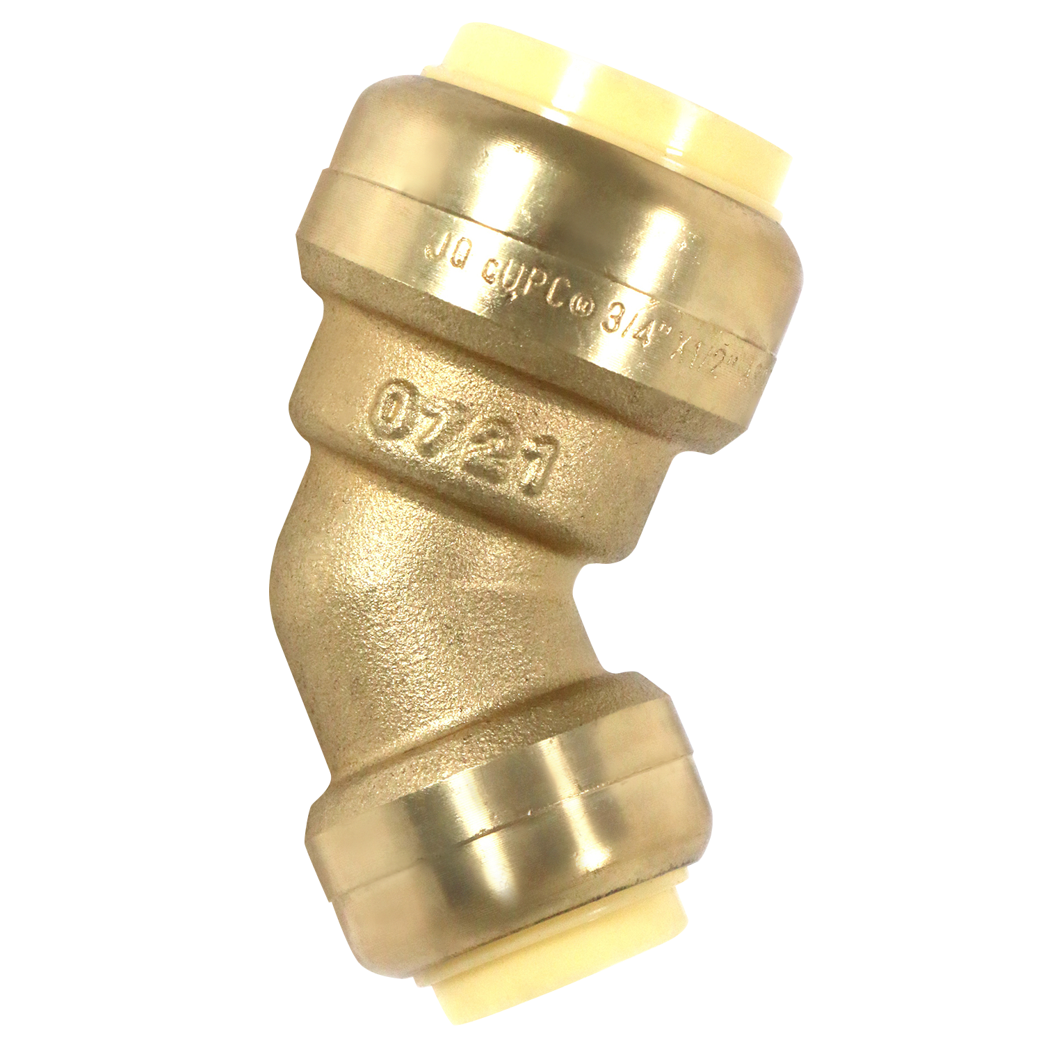 Push Fit 1/2 Inch x 3/4 Inch Push Fit 45 Degree Elbow Pex A 1/2 Inch x 1/2 inch x 1/2 inch Pex A Poly Tee Pex Expansion Poly Tee Measuring 1/2 inch x 3/4 inch Specifically Push Fit ElbowPEX A Poly Tee