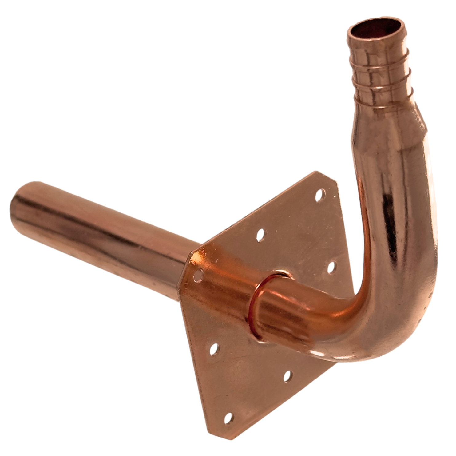  Pex Barb Crimp Copper Stub Out Measuring 1/2 inch Pex B Stub Out Elbow with Flange, 4"x 6" Specifically Pex Barb Crimp Stub OutWater Regulator