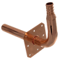  Pex Barb Crimp Copper Stub Out Measuring 1/2 inch Pex B Stub Out Elbow with Flange, 4"x 6" Specifically Pex Barb Crimp Stub OutWater Regulator