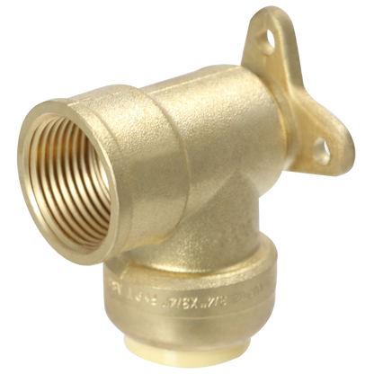  Push Fit Female Elbow with Drop Ear Measuring Push Fit 1/2" x 1/2" Female Elbow with Drop Ear Specifically Push Fit Female Elbow with Drop Ear