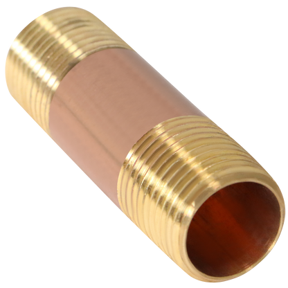  Red Brass Nipple | 1/2 in x 2-1/2 in 1 Pc Premium Washing Machine Outlet Box with Center Drain 1/2 Inch MIP / Sweat x 3/4 inch MHT Premium Washing Machine Outlet Box – 1/2" MIP/Sweat x 3/4" MHT White with Hammer Arrestor Measuring 1/2" x 2-1/2" Specifically Red Brass Nipplewashing machine outletwashing machine outlet
