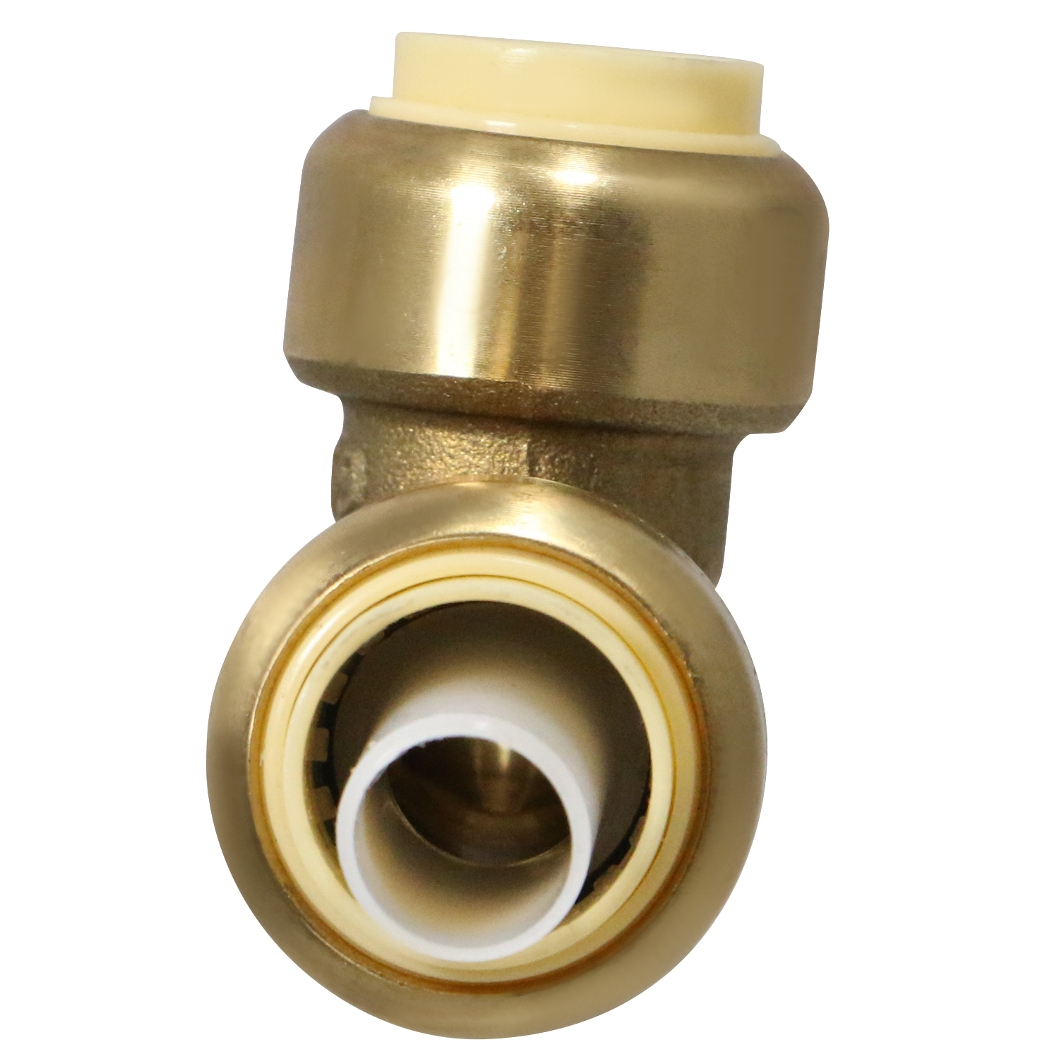 Push to Connect 1/2 inch Elbow Push Fit Elbow Measuring 1/2 inch Specifically Push Fit Elbow