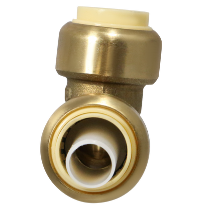 Push to Connect 1/2 inch Elbow Push Fit Elbow Measuring 1/2 inch Specifically Push Fit Elbow