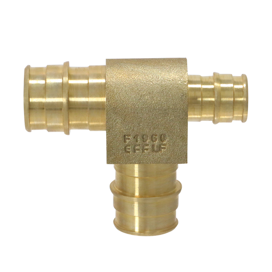  Pex-A Expansion Reducing Tee Measuring Pex A 3/4" x 1/2"x 3/4" Tee Specifically Pex A tee