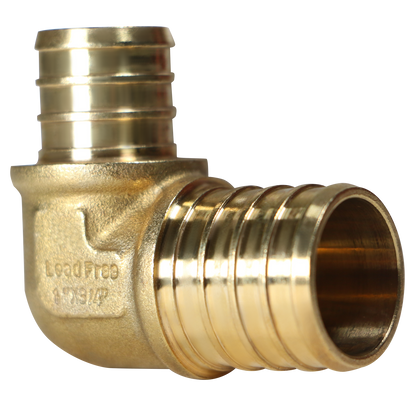  Pex Barb Crimp Reducing Elbow Measuring 1" x 3/4" Pex B Elbow Specifically Pex Barb Crimp Elbow