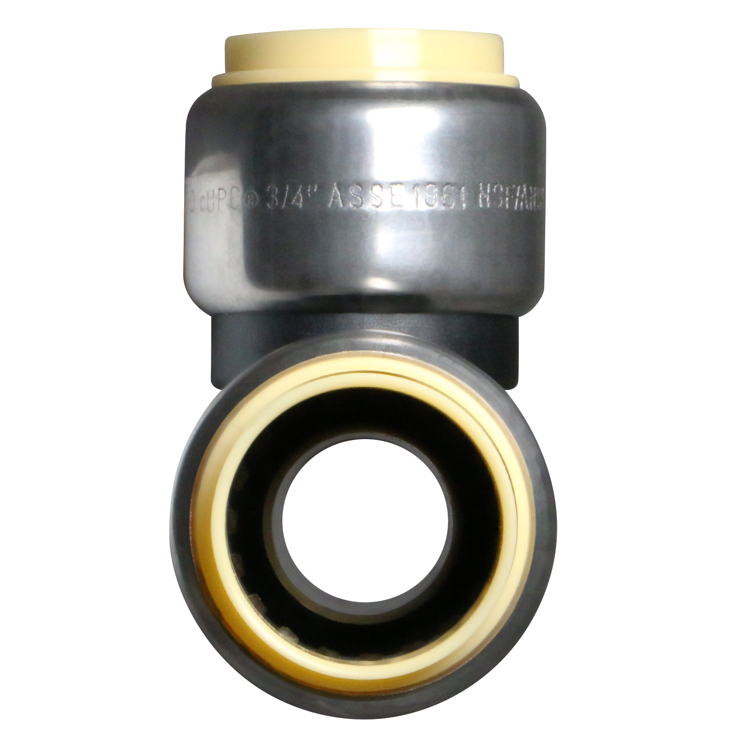  3/4" Push Fit Tee Push To Connect Tee PPSU Plastic Measuring 3/4" Specifically Push Fit Plastic TeePush Fit Plastic Adapter