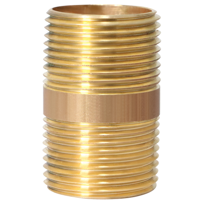 1 Inch X 2 Inch Length Red Brass Nipple 1 in x 4 in Red Brass Nipple Measuring 1 inch x 2 inch Specifically Brass NippleBrass Nipple