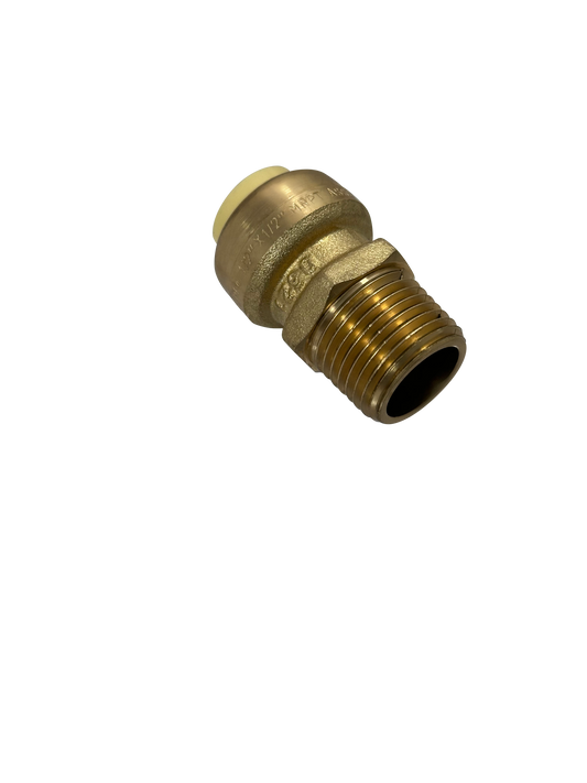 Push Fit Male Adapter Measuring Push Fit  1/2"x 1/2" Male Adapter Specifically Push Fit Male Adapter