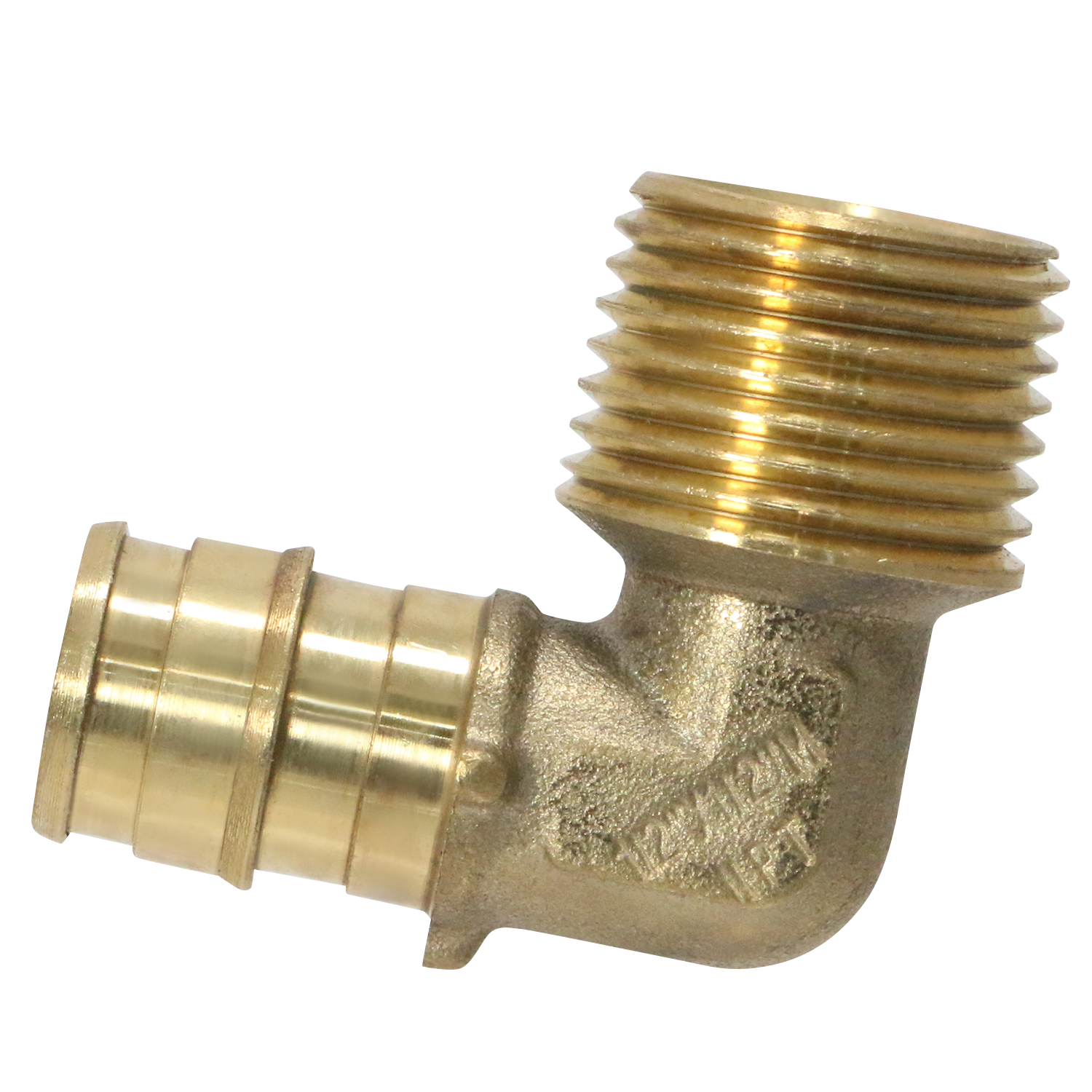 XFITTIG Pex-A Expansion MNPT Elbow Measuring Pex A 1/2" x 1/2" Male NPT Elbow Specifically Pex A Male NPT Elbow