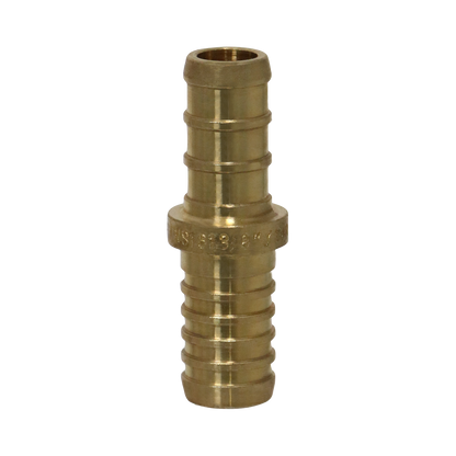  Pex PB (polybutylene) Slicing coupling with ring Measuring Pex 3/8" x 3/8" PB (polybutylene) Slicing coupling with ring Specifically Pex PB Slicing Coupling with Ring