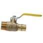  Pex-A Expansion MNPT Ball Valve Measuring Pex A 3/4" x 3/4" Male NPT Ball Valve Specifically Pex A Male NPT Ball Valve