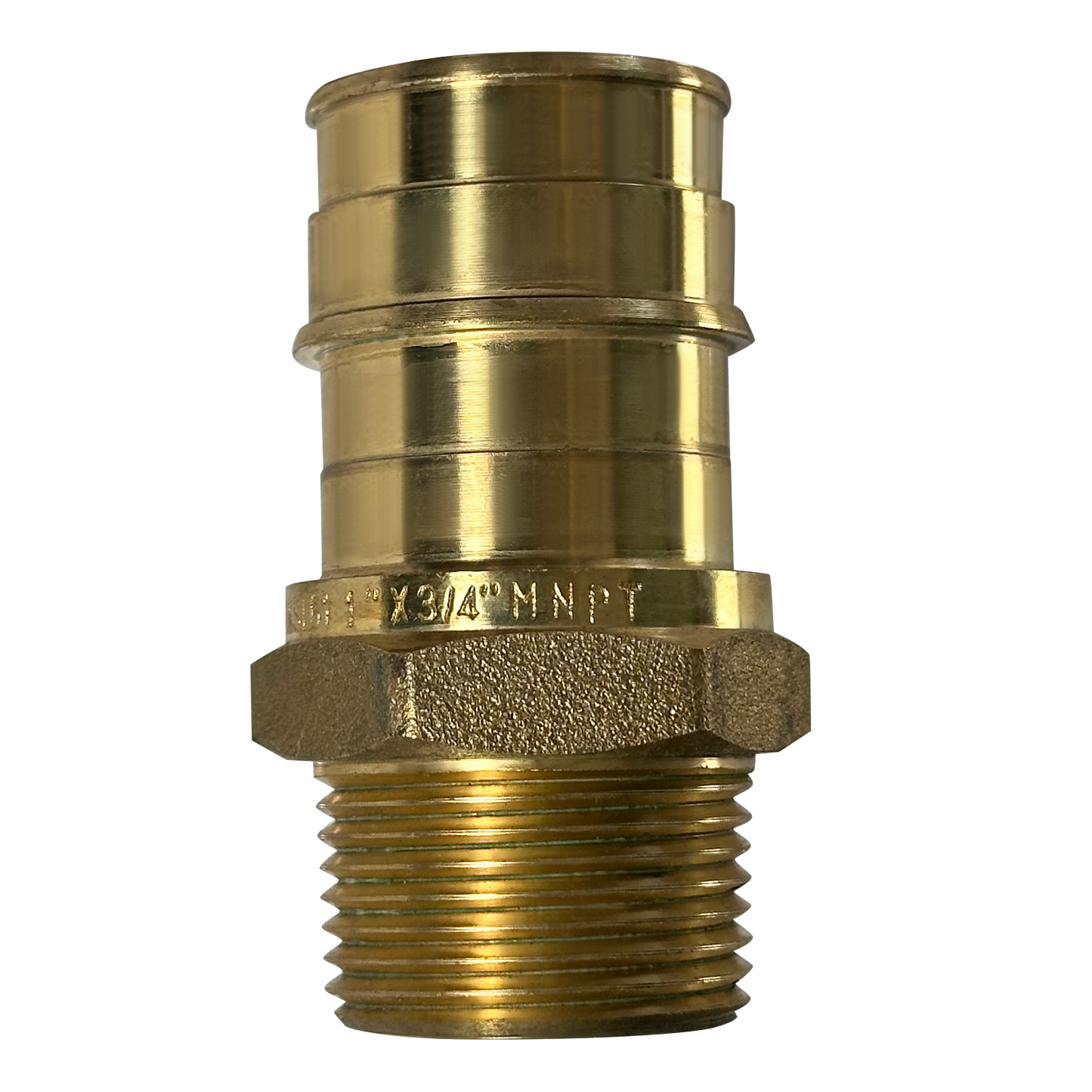  Pex-A Expansion Reducing MNPT Measuring Pex A 1" x 3/4" Male NPT Specifically Pex A Male NPT