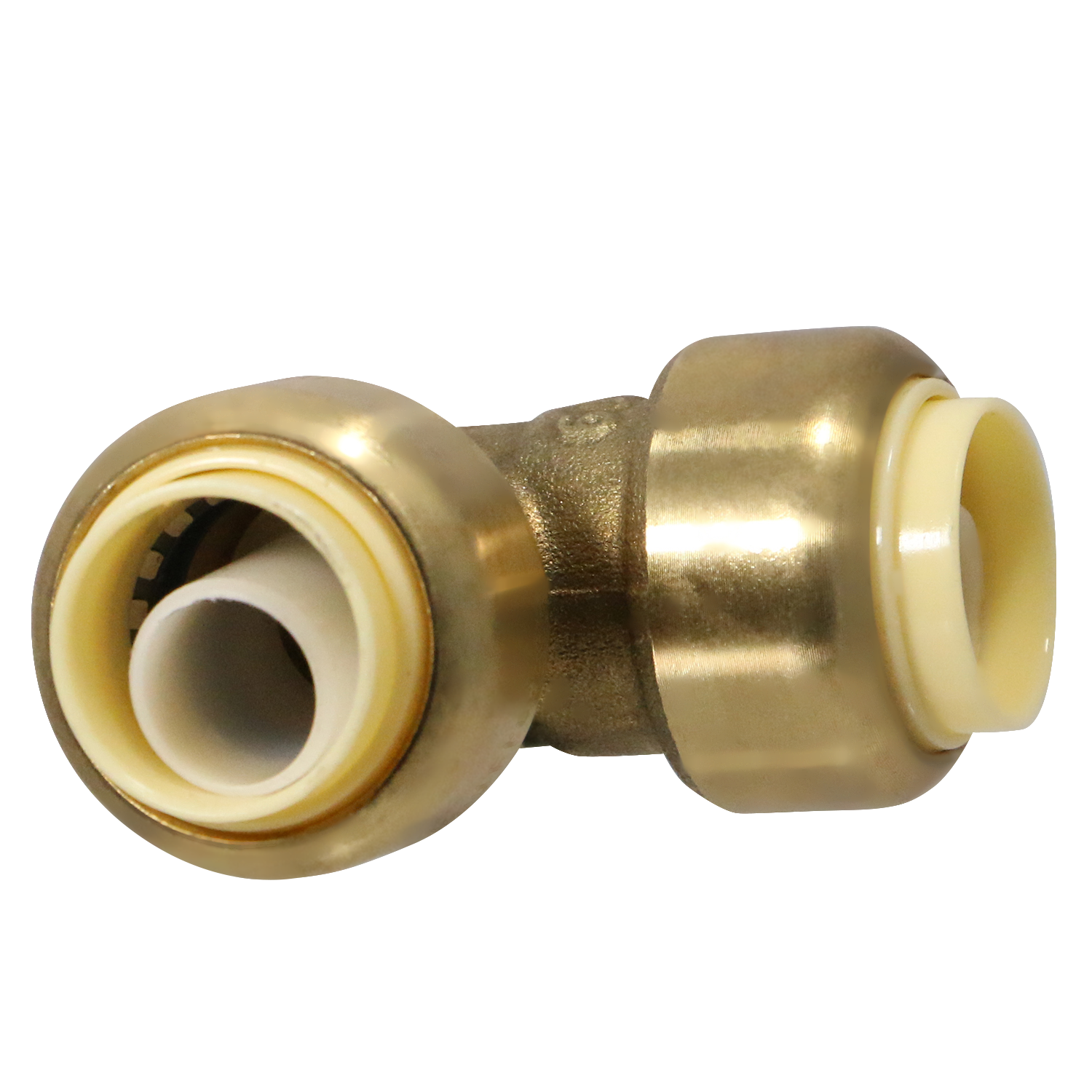 Push to Connect 1/2 inch Elbow Push Fit Elbow Measuring 1/2 inch Specifically Push Fit ElbowCompression Valve
