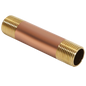 1/2 in x 3-1/2 in Red Brass Nipple 1/2 in x 4 in Red Brass Nipple Measuring 1/2 inch x 3-1/2 inch Specifically Brass NippleBrass Nipple