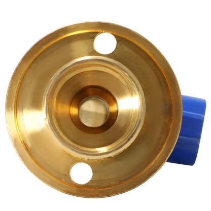 3/4 in FPT x 3/4 in GHT 1/4 Turn Hose Bibbs with Flange Measuring 3/4 inch x 3/4 inch Specifically Hose BibbHose-to-Pipe Adapter