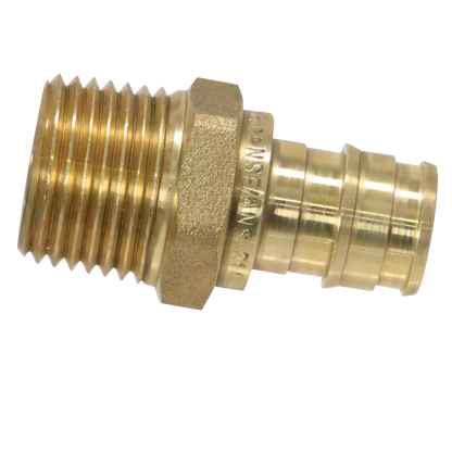  Pex-A Expansion MNPT Measuring Pex A 1/2" x 1/2" Male NPT Specifically Pex A Male NPT