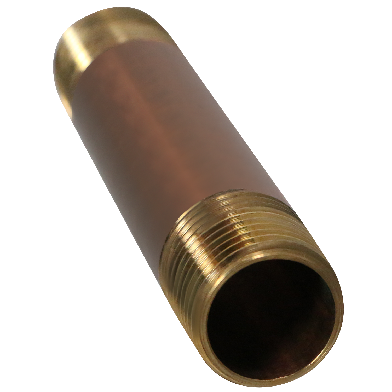 1/2 in x 4-1/2 in Red Brass Nipple 1/2 in x 5 in Red Brass Nipple Measuring 1/2 inch x 4-1/2 inch Specifically Brass NippleBrass Nipple