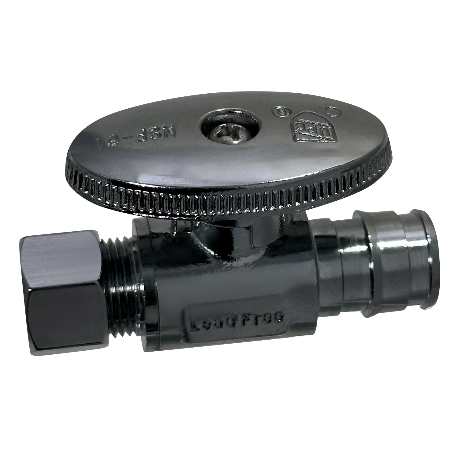  Pex-A Expansion OD Compression Straight Stop Valve Measuring Pex A 1/2" x 3/8" OD Compression Straight Stop Valve Specifically Pex A OD Compression Straight Stop Valve