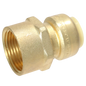 Measuring 1 inch Push Fit x 3/4 inch Female Adapter Specifically