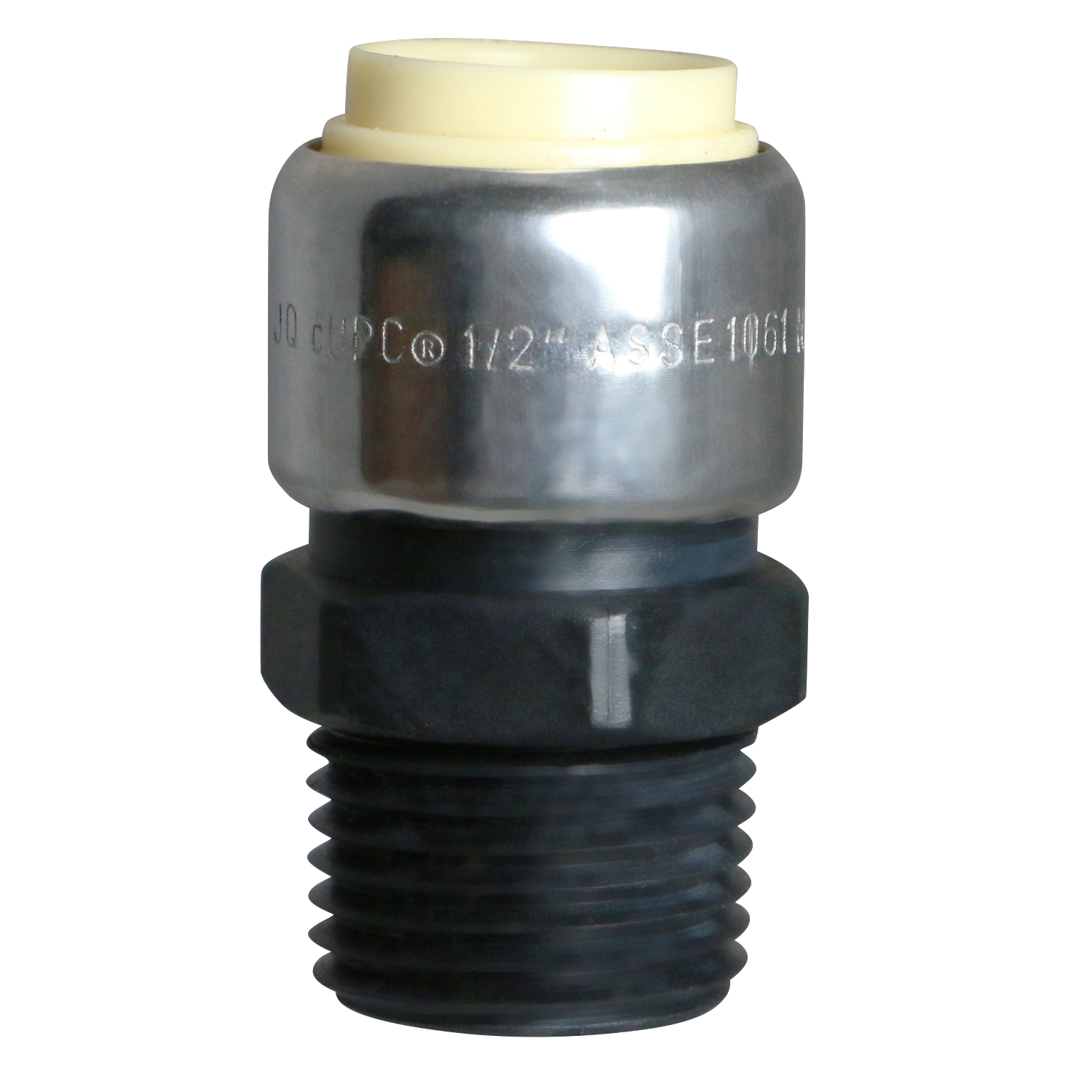  1/2" Push Fit Male Adapter Push To Connect Adapter PPSU Plastic 1/2" Push Fit Cap Push To Connect Cap PPSU Plastic Measuring 1/2" Specifically Push Fit Plastic AdapterPush Fit Plastic Cap