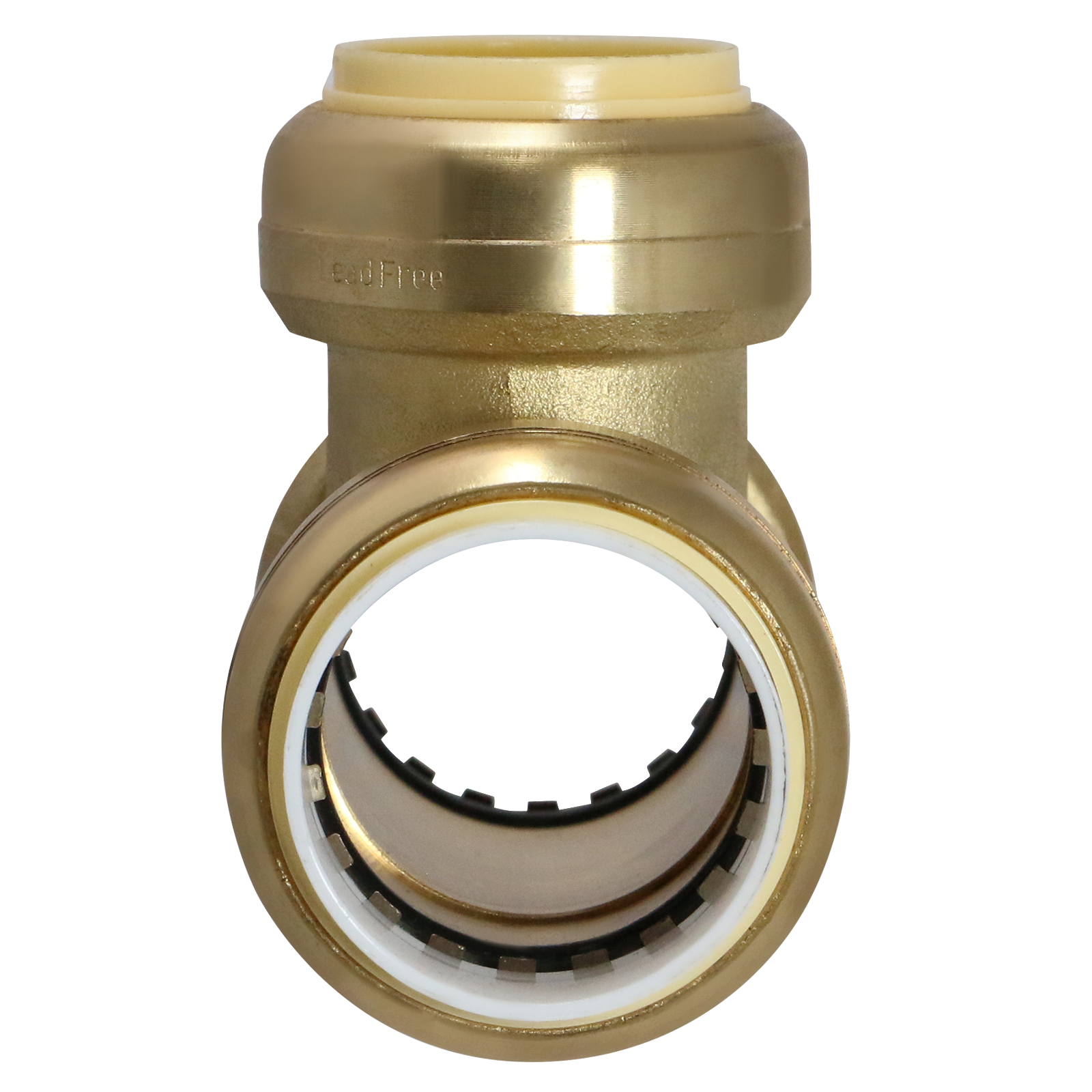 1" PVC x 1" PVC x 1" CTS Push Fit Tee 1 Inch Push To Connect Tee 1/4" Push Fit Disconnect Clips for Fitting Removal Measuring 1" PVC x 1" PVC x 1" CTS Specifically Push Fit PVC to CTS TeePush Fit ToolPush Fit Tool