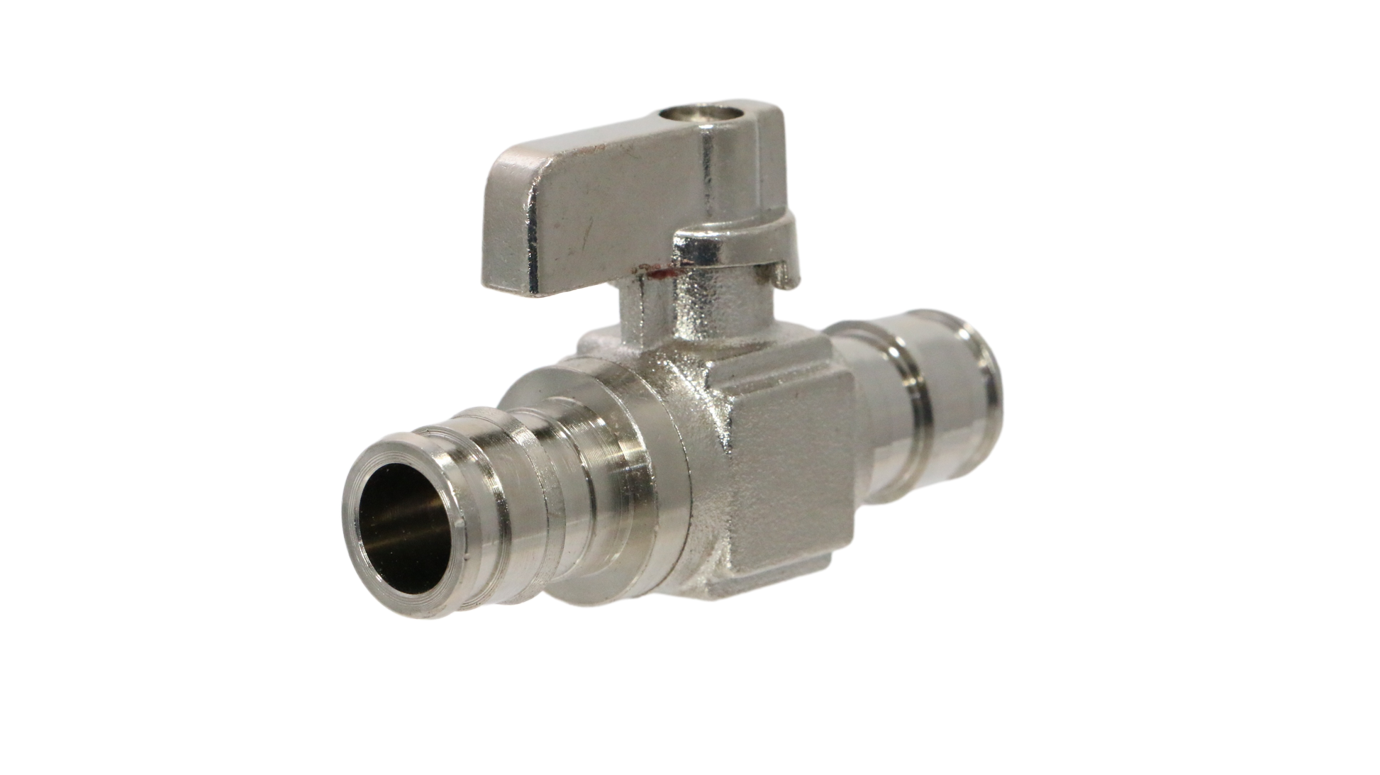 Pex A Mini Straight Valve Measuring 1/2" x 1/2" Pex A Expansion Mini Straight Valve Specifically Pex A Expansion Mini Straight Valve