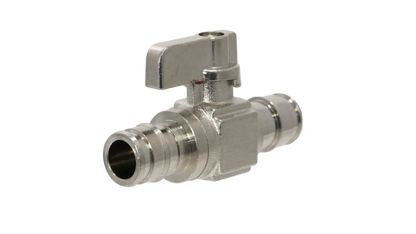 Pex A Mini Straight Valve Measuring 1/2" x 1/2" Pex A Expansion Mini Straight Valve Specifically Pex A Expansion Mini Straight Valve