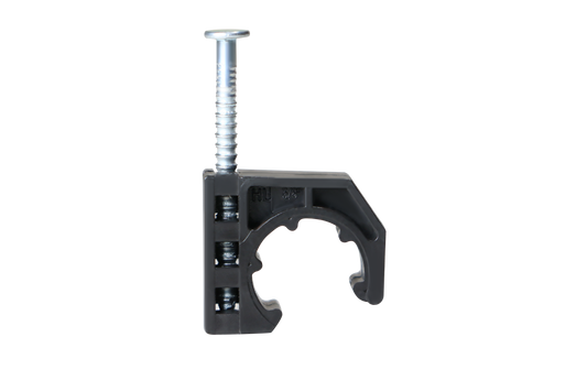  J-Hook with Nail For Pex Tubing Pipe Support Measuring 3/8" J-Hook with Nail For Pex Tubing Pipe Support Specifically J-Hook with Nail For Pex Tubing Pipe Support