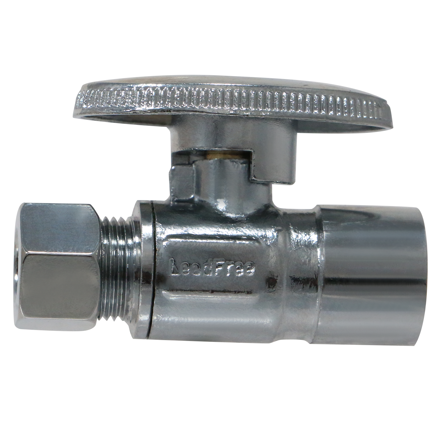 OD Compression Sweat Straight Valve Measuring 3/8 Inch OD Compression x 1/2 Inch Sweat Straight Valve Specifically OD Compression Sweat Straight Valve