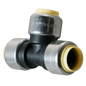  1/2" Push Fit Tee Push To Connect Tee PPSU Plastic 1/2" Push Fit Female Adapter Push To Connect Adapter PPSU Plastic Measuring 1/2" Specifically Push Fit Plastic TeePush Fit Plastic Adapter
