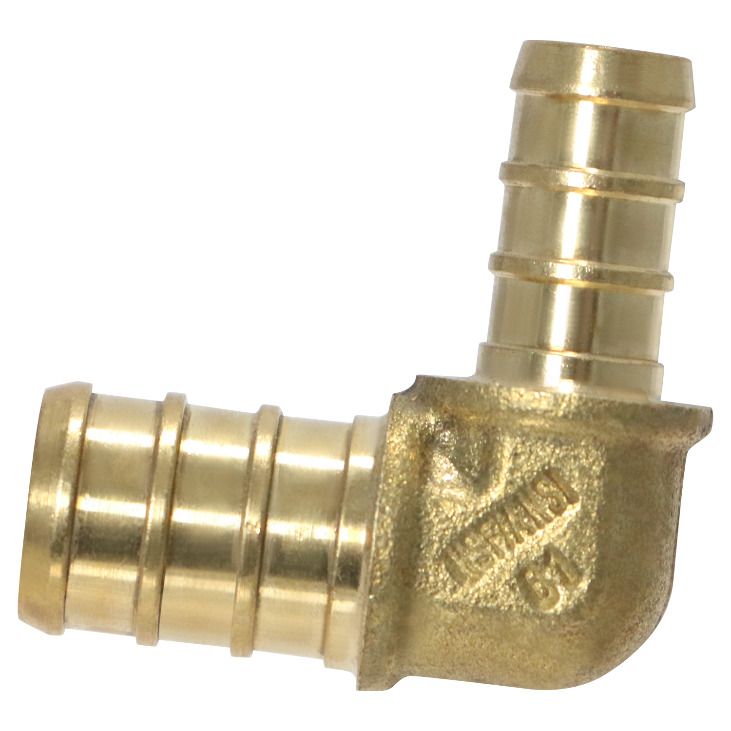 Pex Barb Crimp Elbow Measuring 1/2 inch Pex B Elbow Specifically Pex Barb Crimp Elbow
