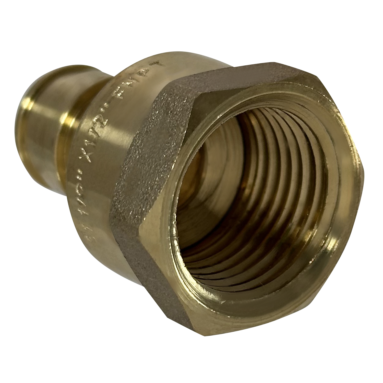  Pex-A Expansion FNPT Measuring Pex A 1/2" x 1/2" Female NPT Specifically Pex A Female NPTPush Fit Compression Dual Angle Valve