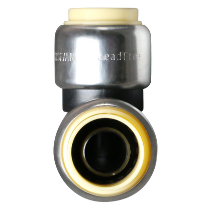 3/4" Push Fit Elbow Push To Connect Elbow PPSU Plastic Measuring 3/4" Specifically Push Fit Plastic ElbowPush Fit Plastic Tee