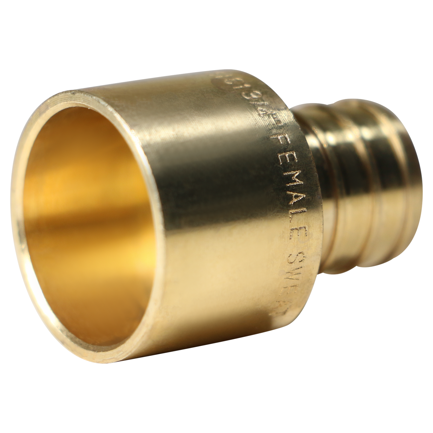  Measuring Pex B 3/4" x 3/4" Female Sweat Adapter Specifically Pex Barb Crimp Female Sweat Adapter