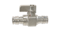 Pex A Mini Straight Valve Measuring 1/2" x 1/2" Pex A Expansion Mini Straight Valve Specifically Pex A Expansion Mini Straight Valve