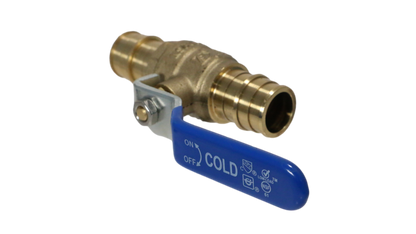Pex A 3/4 Inch x 3/4 InchBall Valve Cold (Blue) Pex A 3/4 inch x 3/4 Inch Ball Hot (Red) Measuring 3/4 inch x 3/4 inch Specifically PEX A Ball ValvePEX A Ball Valve